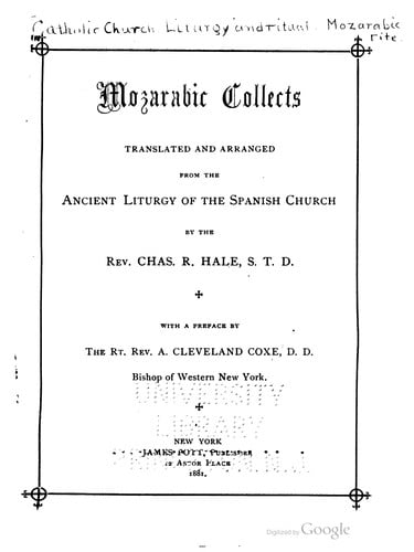 Mozarabic Collects