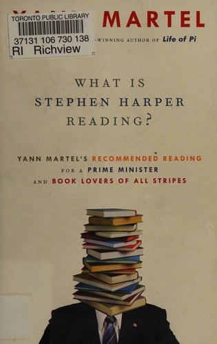 What Is Stephen Harper Reading?