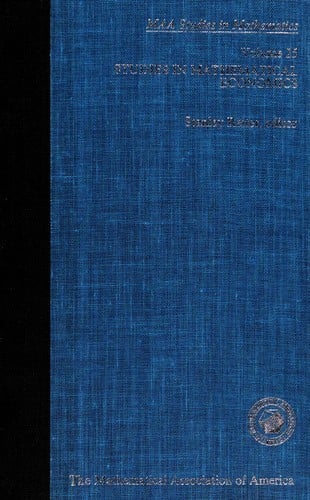 Studies in mathematical economics