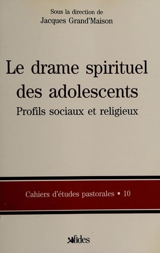 Drame spirituel des adolescents