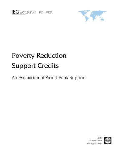 Poverty reduction support credits