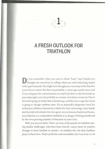 The time-crunched triathlete