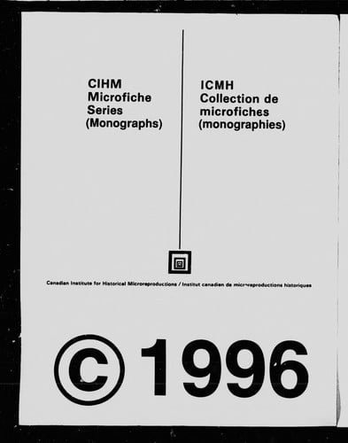 A sermon preached in S. Mark's Church, Hamilton, Diocese of Niagara on Thursday, Nov. 28th, 1901, being the Dominion thanksgiving day