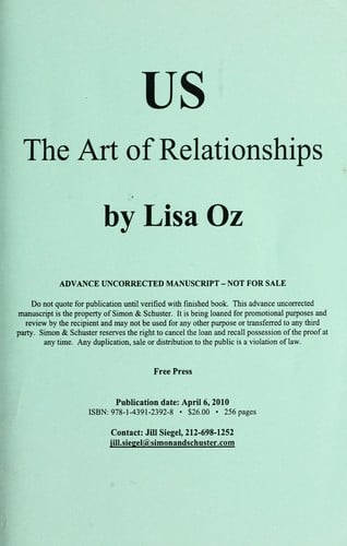 Us : the art of relationships