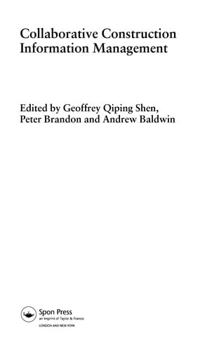 Collaborative construction information management