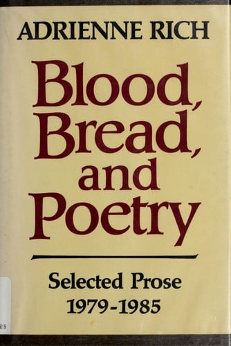 Blood, bread, and poetry