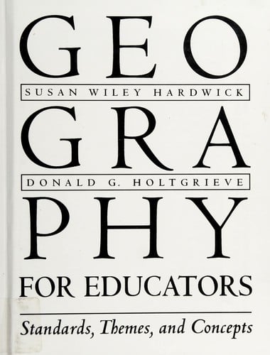 Geography for educators