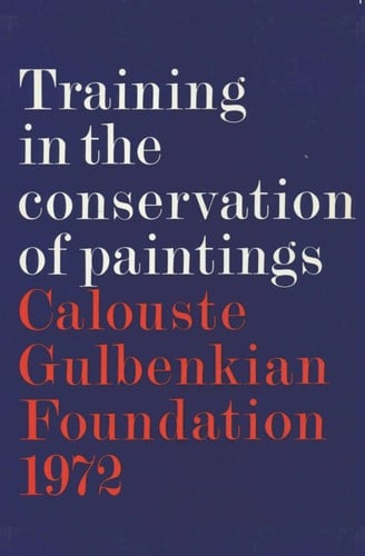 Training in the conservation of paintings