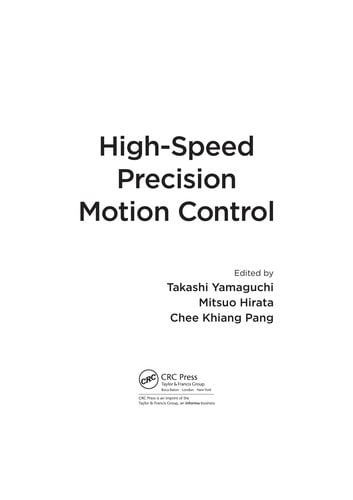 High-speed precision motion control