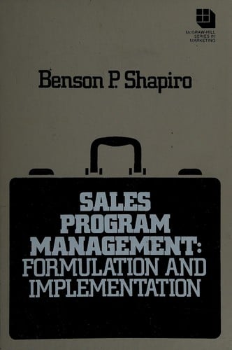 Sales program management