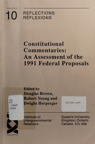 Constitutional commentaries