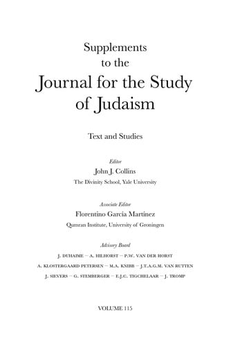 Revealed wisdom and inaugurated eschatology in ancient Judaism and early Christianity