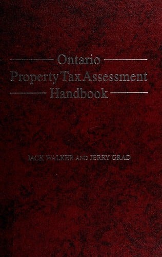 Ontario property tax assessment handbook