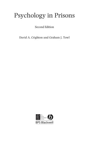 Psychology in prisons