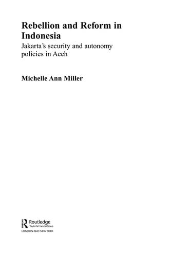 Rebellion and reform in Indonesia