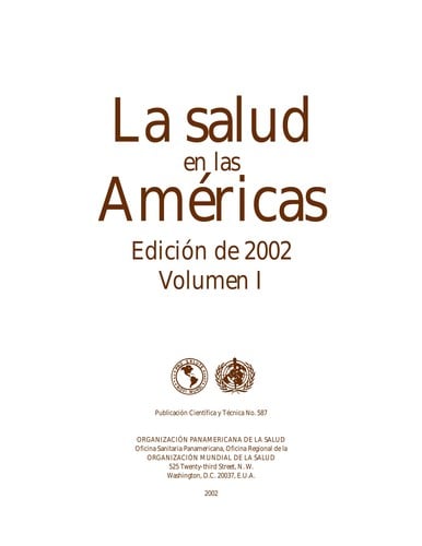 La salud en las Americas