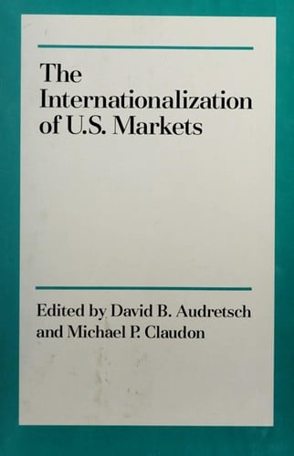 The Internationalization of U.S. markets