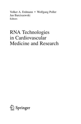 RNA technologies in cardiovascular medicine and research