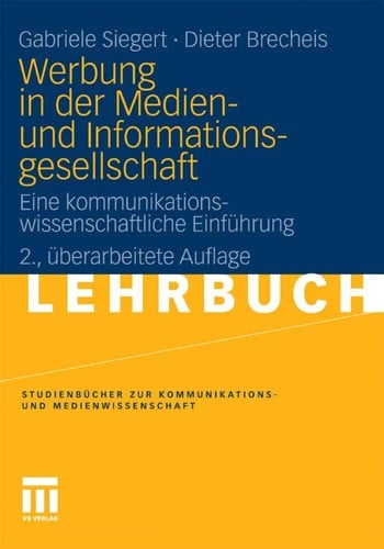 Werbung in der medien- und infurmationsgesellschaft