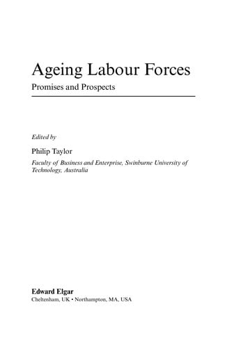 Ageing labour forces