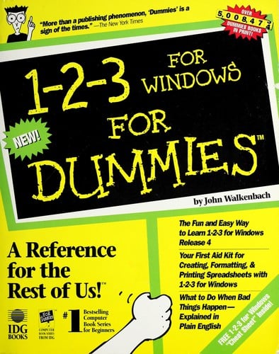 1-2-3 for Windows for dummies