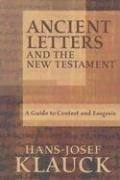Ancient letters and the New Testament