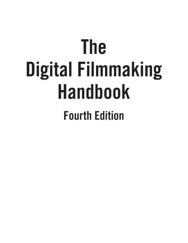 The digital filmmaking handbook