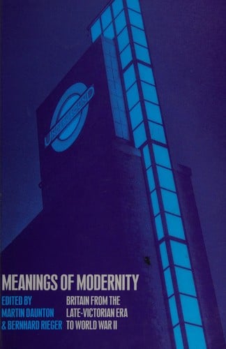 Meanings of modernity