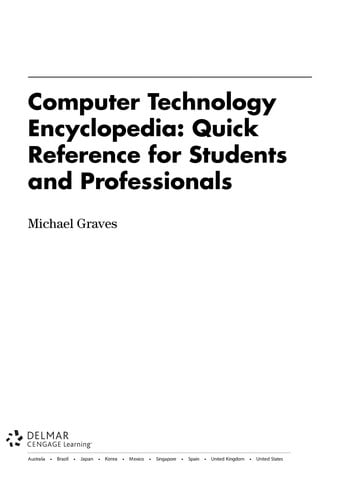 Computer technology encyclopedia