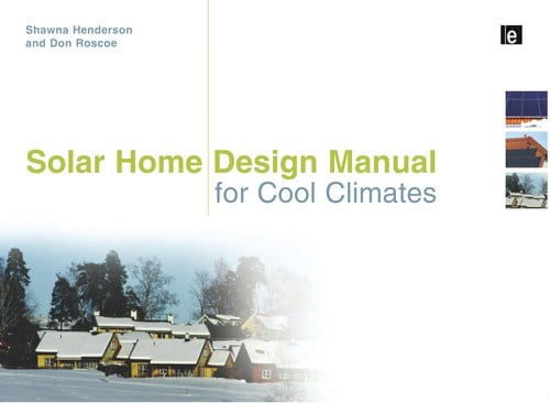 Solar home design manual for cool climates