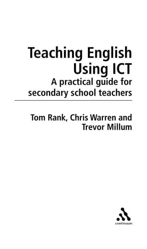 Teaching English using ICT