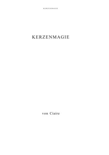 Kerzenmagie