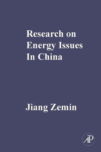 Research on energy issues in China