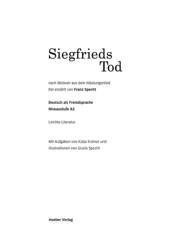 Siegfrieds Tod