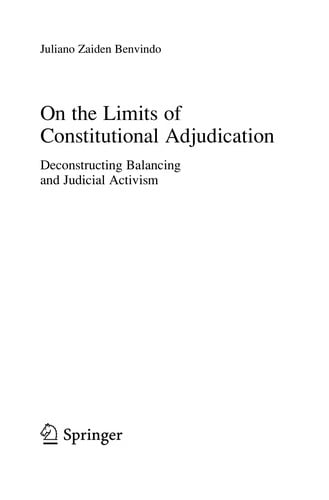 On the limits of constitutional adjudication