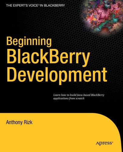 Beginning BlackBerry development