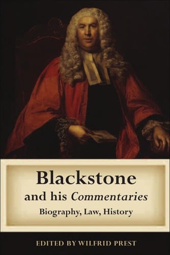 Blackstone and his commentaries