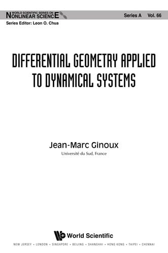Differential geometry applied to dynamical systems