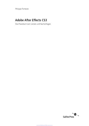 Adobe After Effects CS3
