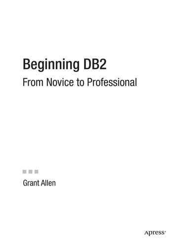 Beginning DB2