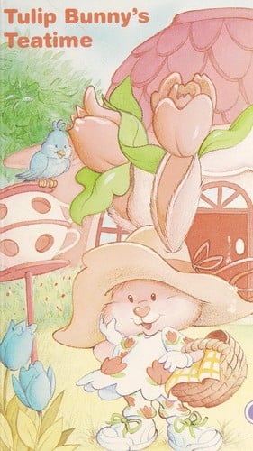 Tulip Bunny's teatime
