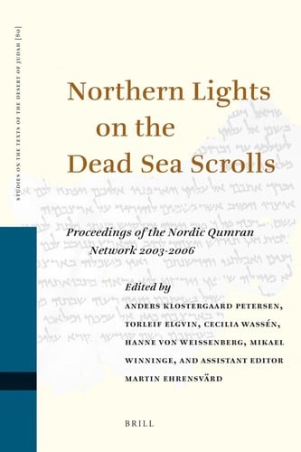 Northern lights on the Dead Sea scrolls