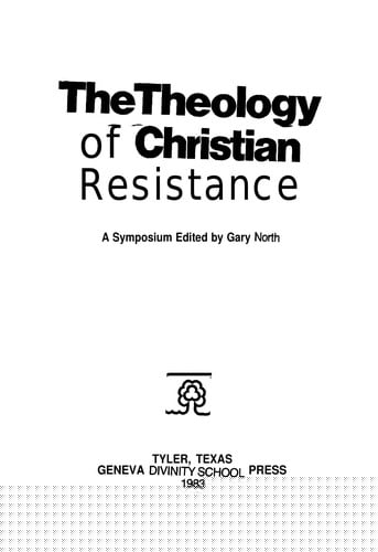 The Theology of Christian resistance