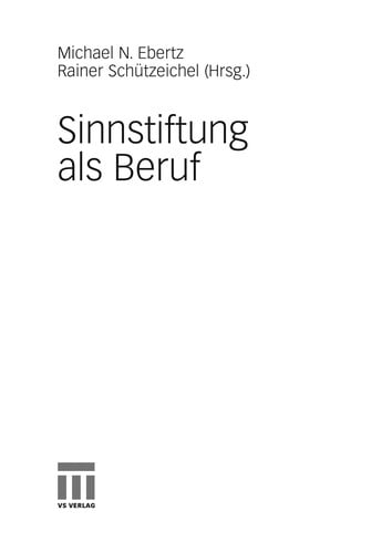 Sinnstiftung als Beruf
