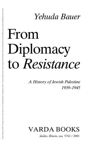 From diplomacy to resistance