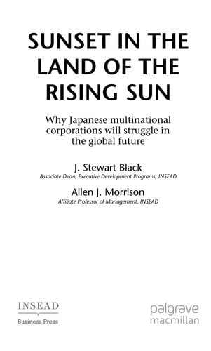 Sunset in the land of the rising sun