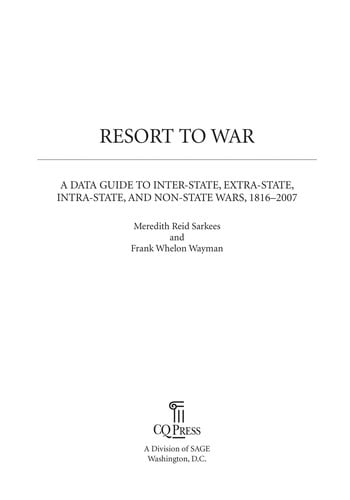 Resort to war