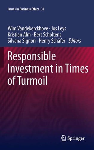 Responsible investment in times of turmoil