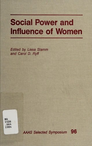 Social power and influence of women