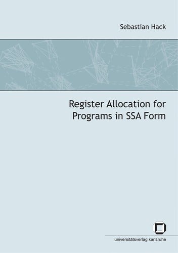 Register allocation for programs in SSA form